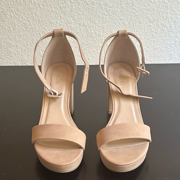 MARCOREPUBLIC Riverside Women's High Platform Open Toe Chunky‎ Block Sz 7.5 - Picture 8 of 11